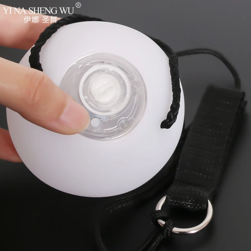 2/3 шт. шары для танца живота светодиодные Rgb Светящиеся Poi брошенные светятся на