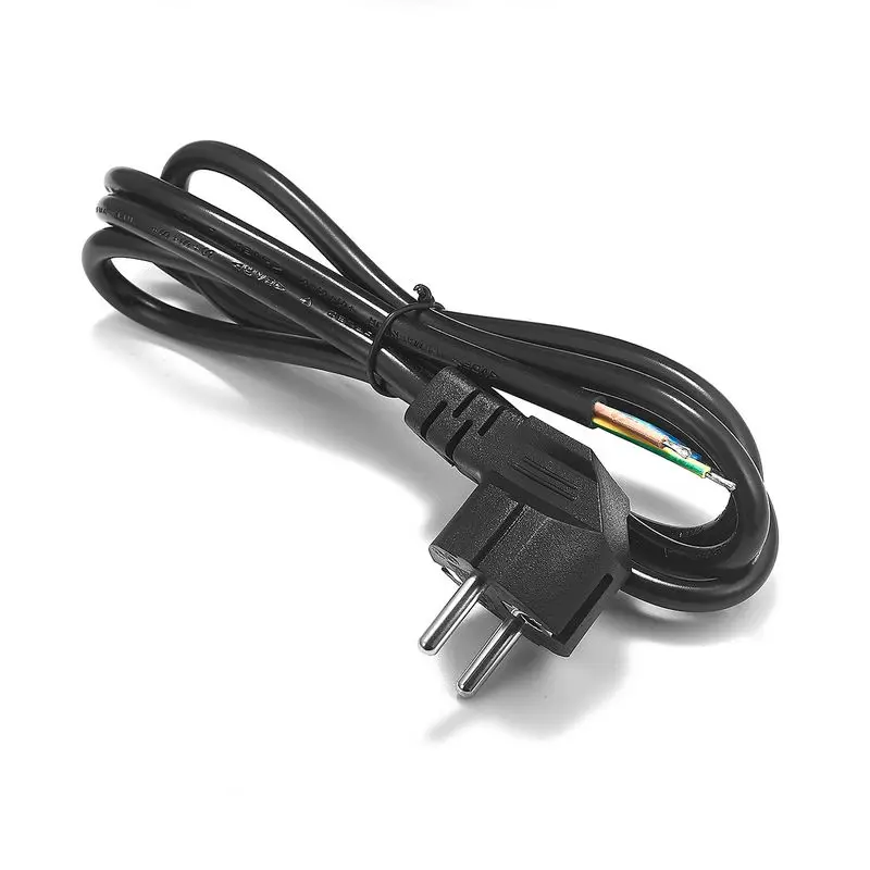 Кабель питания типа F Schuko для электрических розеток 1 5 м светодиодный вакуумный
