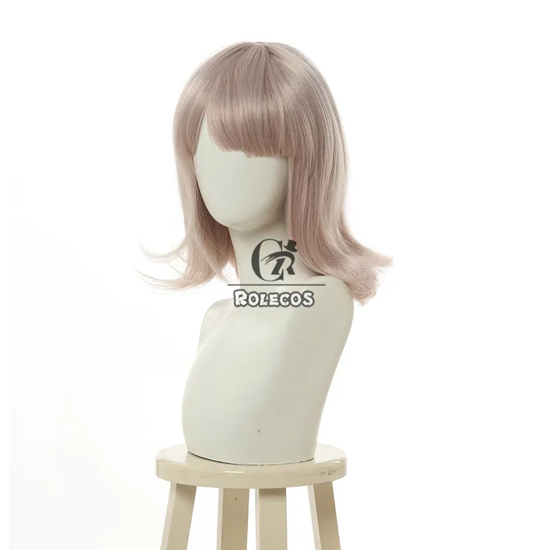 ROLECOS игра Danganronpa Косплей Nanami ChiaKi парики 35 см аниме косплей волосы синтетические