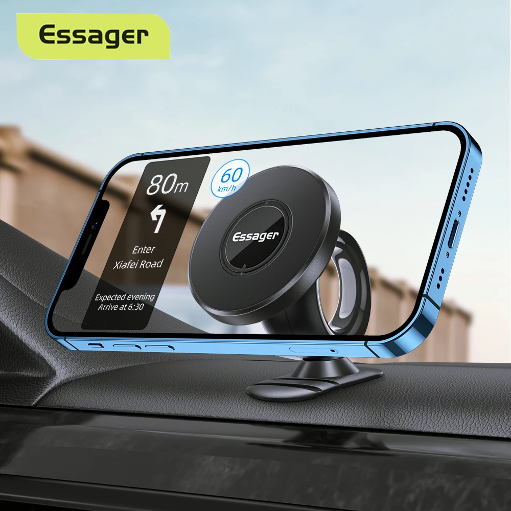 Essager Magnetic Car Phone Holder For iPhone 13 12 11 Samsung Xiaomi Huawei Mobile Cell Phones Auto Air Vent Support Stand Mount