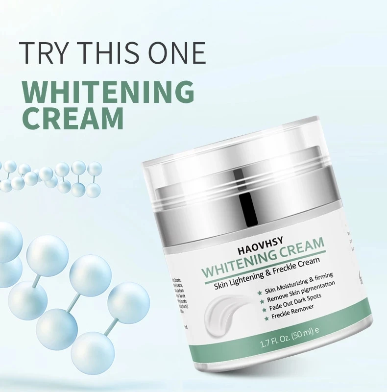 

50ML Whitening Cream Skin Lightening Freckle Cream Skin Moisturizing Firming Remove Skin Pigmentation