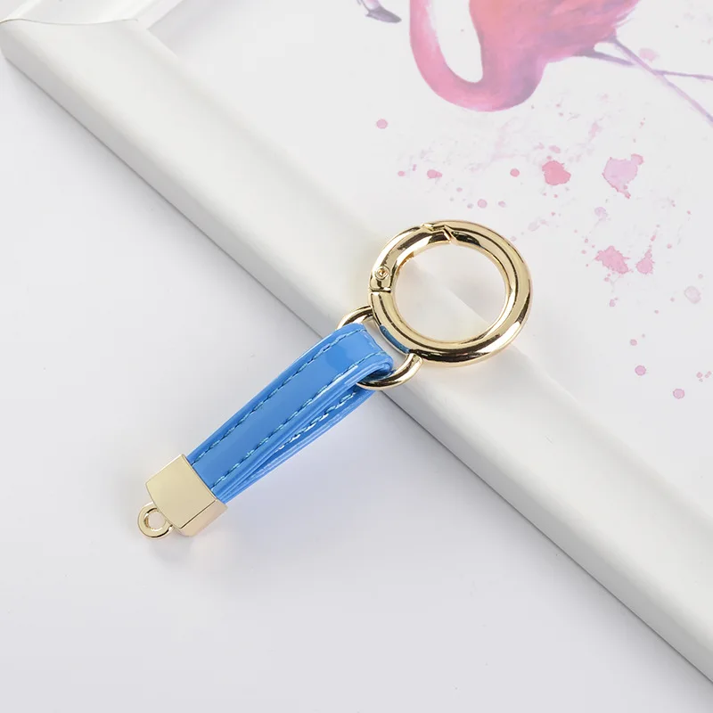 

Car Keyring Leather Key Ring Accessories Creative Gifts Hardware Pendant