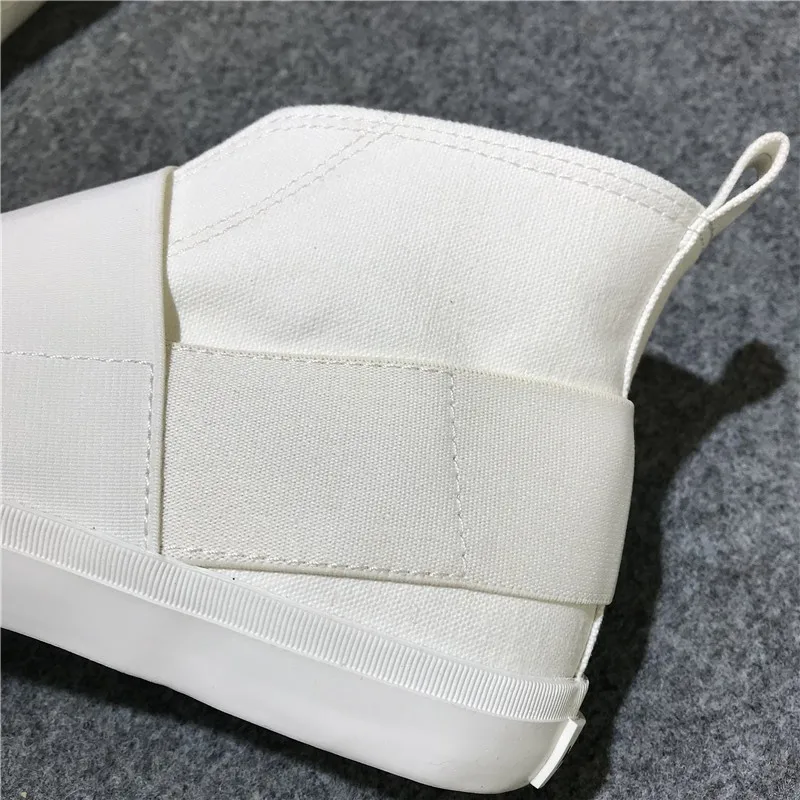 Кроссовки мужские из Вулканизированной Ткани с высоким верхом в стиле ретро