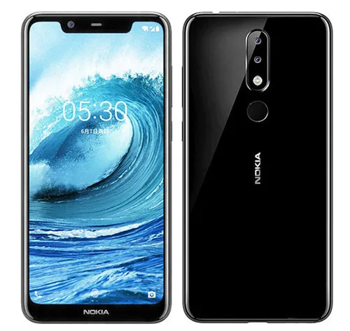 Разблокированный Оригинальный сотовый телефон Nokia X5 Распознавание отпечатков