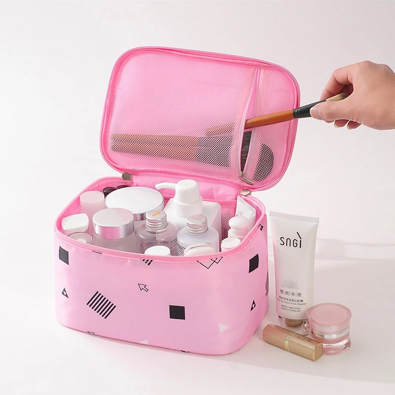 Makeup storage bag 3 Портативные водонепроницаемые косметички для макияжа, Большая вместительная косметичка для ванной, косметичка для ванной комнаты, товары для ухода за кожей, органайзер, косметичка для мытья - Цвет: Makeup storage bag 3