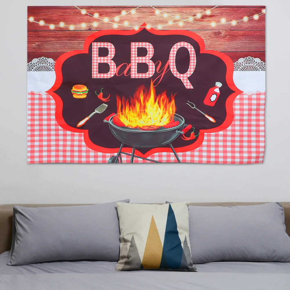 

Wall Decoration Cloth Theme Party Hanging Cloth Cartoon Printed Hanging Cloth