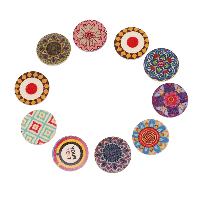 

5 шт., миниатюрные деревянные подставки для кукольного домика