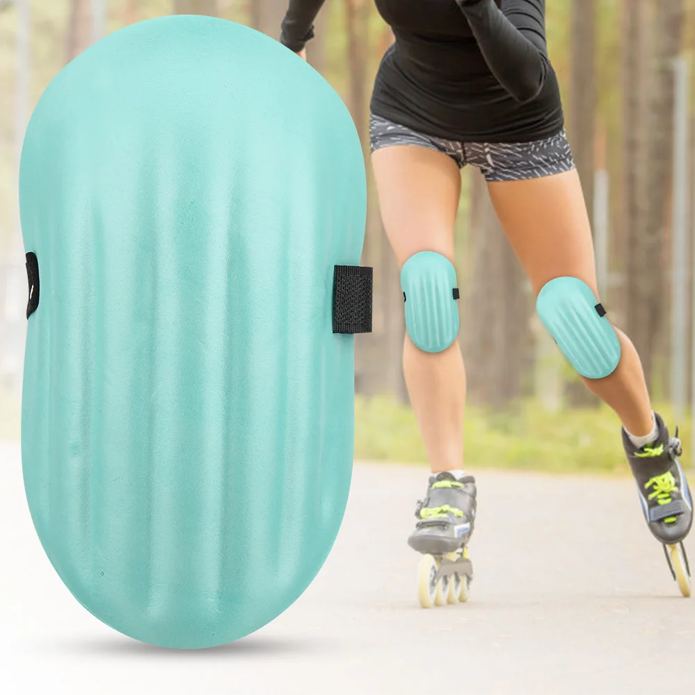 

2Pcs Thicken Ultra Lightweight EVA Foam Padding Knee Pad Leg Protector With Adjustable Hook Band For Fitness Yoga Roller Skating