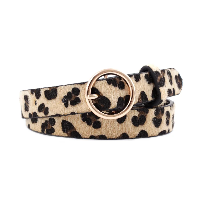 

Belts Waist Dress Sexy Leopard Pu Leather Female Women For Casual Adult Solid Snake High Quality Is