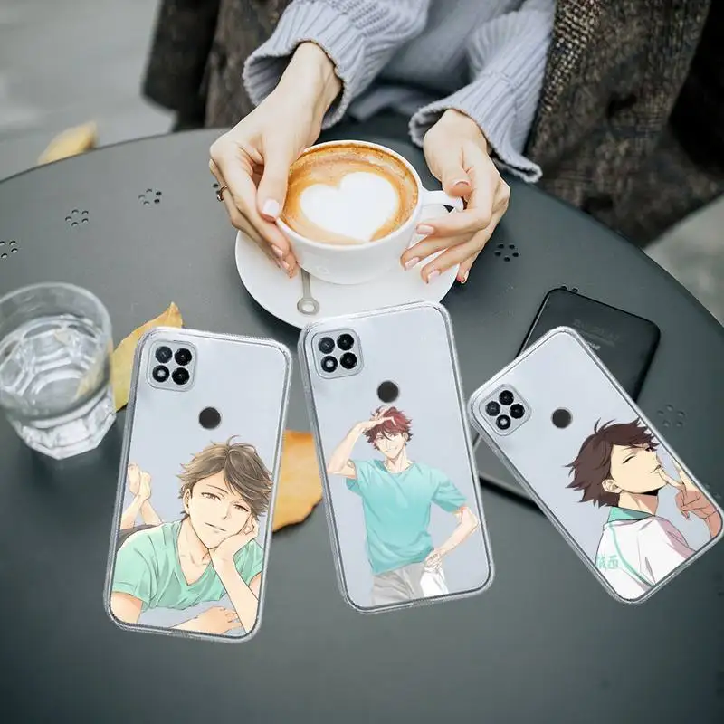 

Haikyuu Oikawa volleyball anime Phone Case Transparent for Xiaomi redmi note 5 7 8 9 10 11 t S A lite pro high quality funda