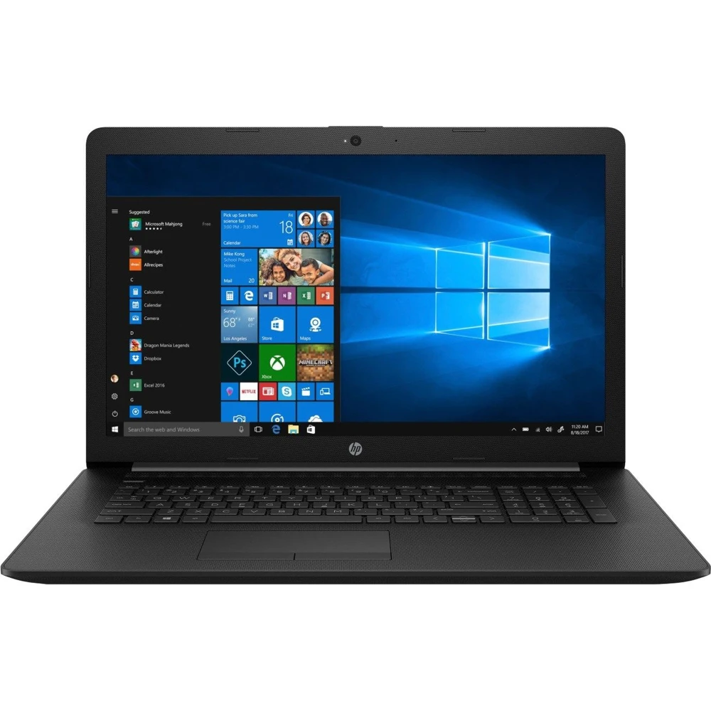 Ноутбук HP 17-ca1053ur AMD Ryzen 5 3500U/4Gb/512Gb SSD/DVD-RW/17.3&quot HD WXGA++ SVA/AMD Radeon Vega 8 Graphics/Wi-Fi/BT/DOS/B |