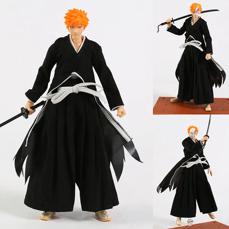 

17cm Dasin Model Great Toys GT Kurosaki Ichigo 1/10 Movable PVC Action Figures Toy
