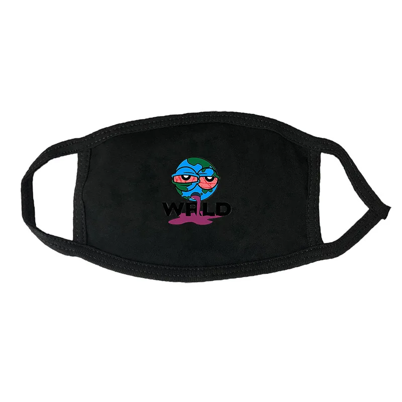 2019 модная дышащая мужская зимняя Пылезащитная черно белая осенне маска Juice Wrld с