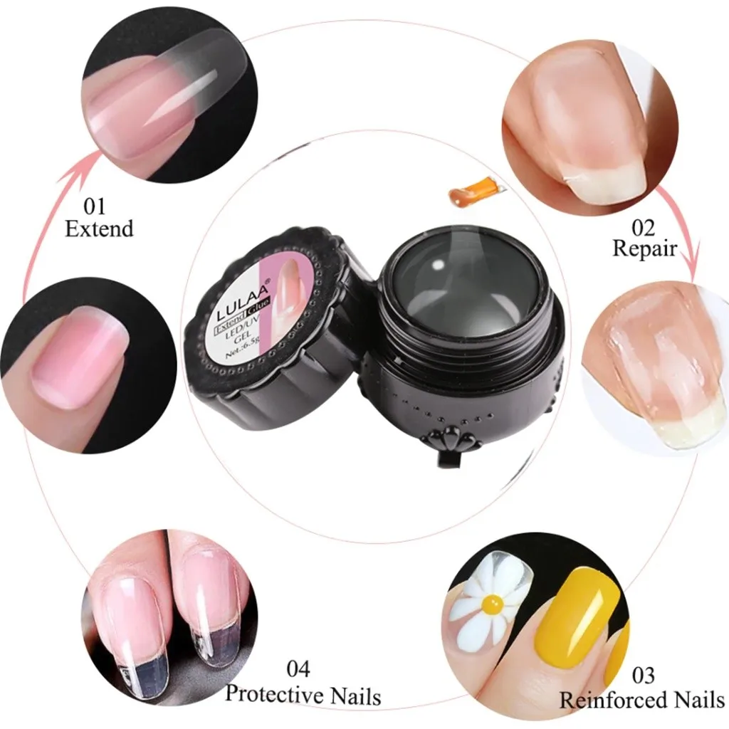 Новый треснувший гель для ремонта ногтей Гель-лак ИСКУССТВЕННЫЙ маникюрный лак