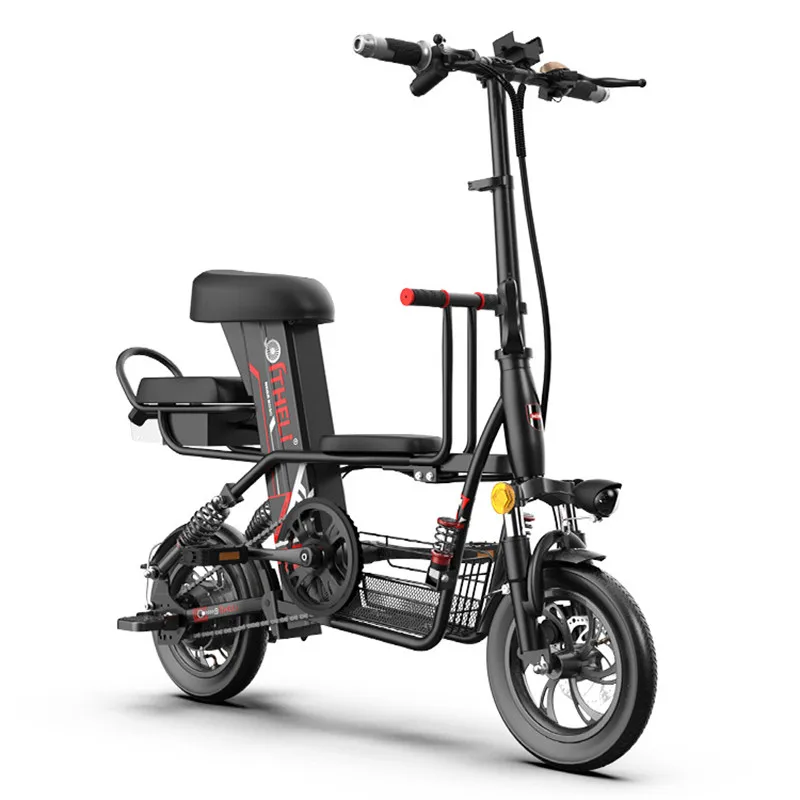 Электрический скутер велосипед ребёнка ройялас для взрослых/Детское сиденье 2