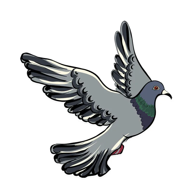 

Personality Car Sticker Beautiful Birds Dove Vinyl Motorcycle Window Accessories Cover Scratches Waterproof PVC14.5*14cm