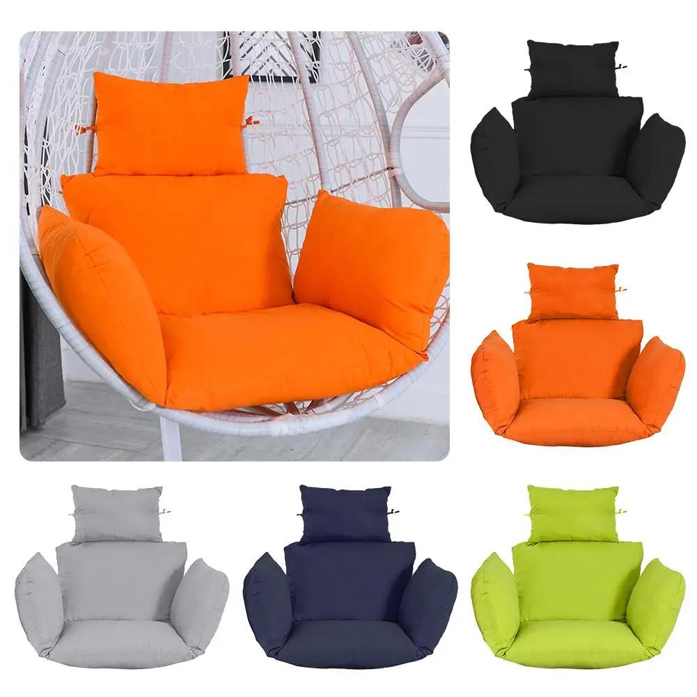 

Hanging Egg Chair Pads Wicker Rattan Hanging Seat Cushion Nonslip Soft Swing Chair Cushion for Indoor Decoration