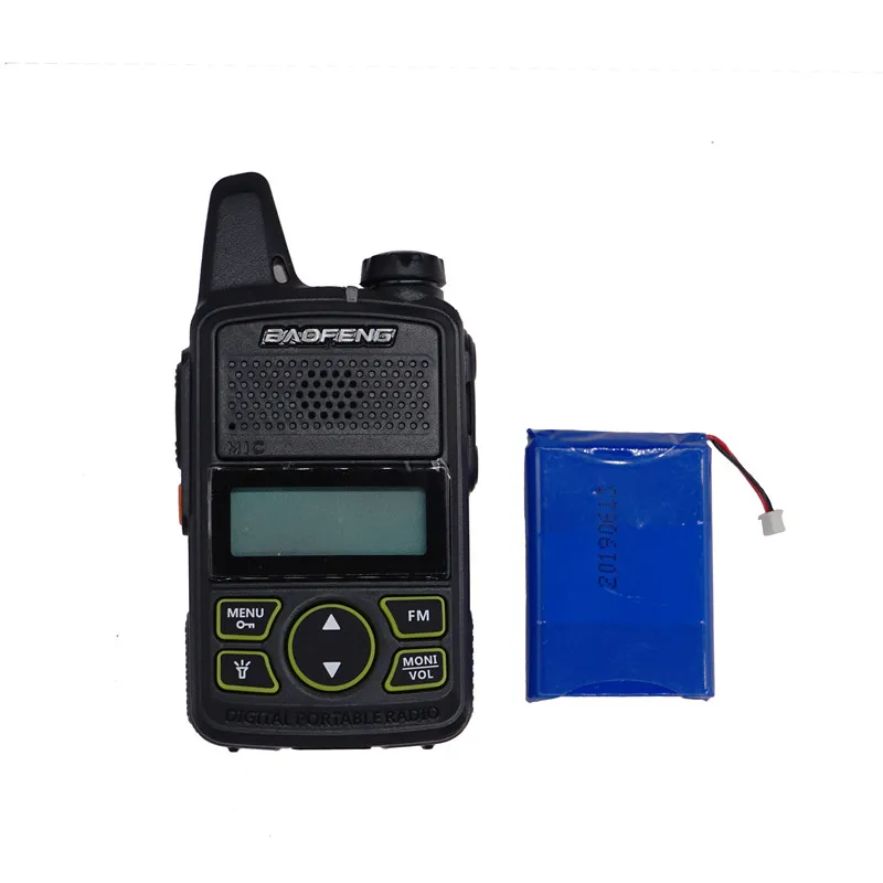 Original BAOFENG BF-T1 3.7V 1500mAh Li-ion battery for Walkie Talkie BFT1 Mini Two Way Radio baofeng Accessories | Мобильные