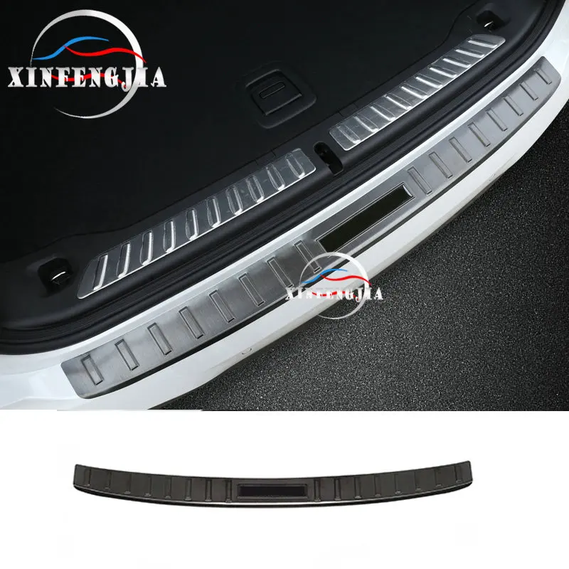 

Для BMW X3 G01 18-19 нержавеющая черная внешняя задняя защитная крышка багажника декоративная