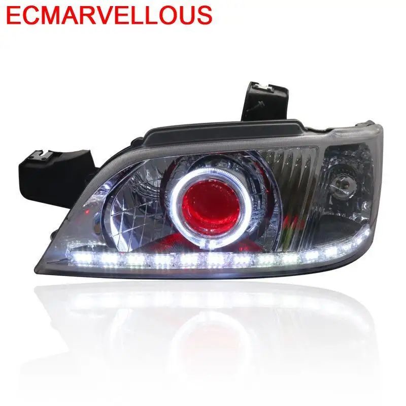Drl бег Automovil Luces Led Para Авто Assessoires внешняя лампа Cob фары автомобильные в сборе 17 18 для