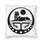 Декоративная Роскошная декоративная подушка в виде герба Чеченской Республики икхирия