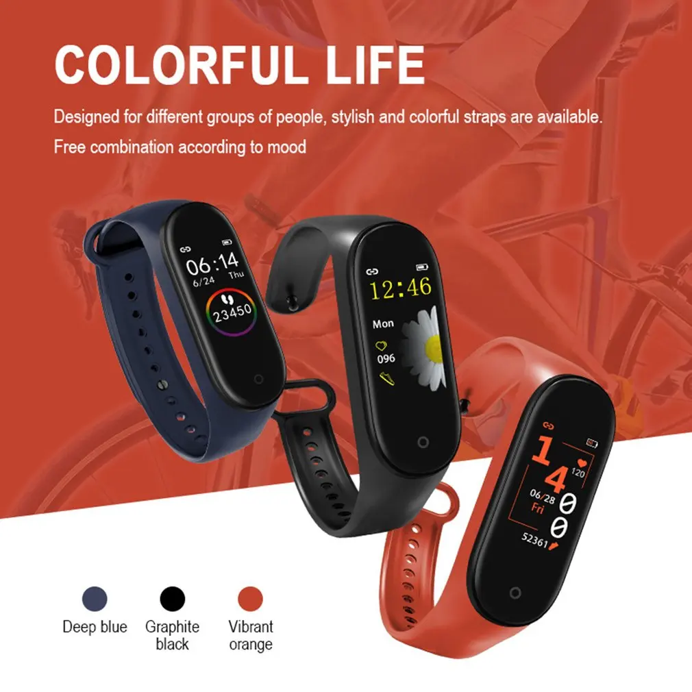 

Smart Watch Bluetooth 4.0 Waterproof IP67 Touch Screen Heart Rate Monitor Fitness Bracelet For iPhone Xiaomi Android Watch часы