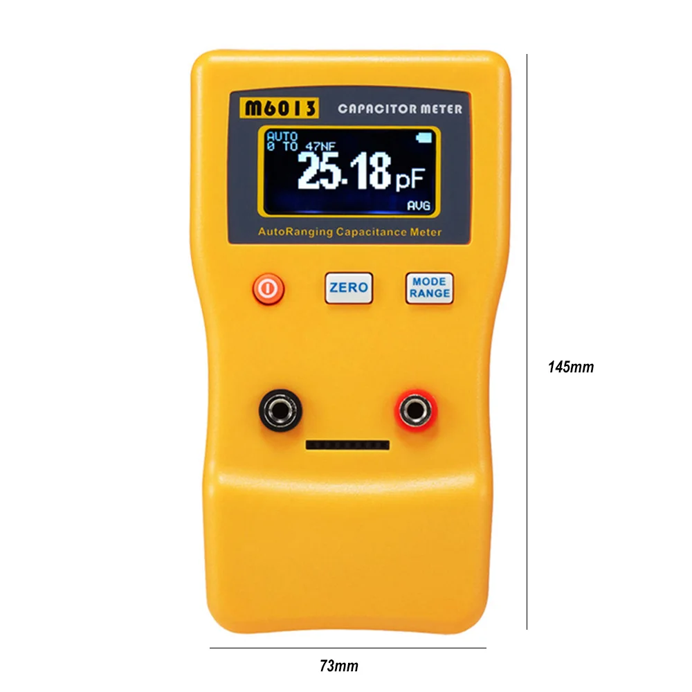 

JINGYAN M6013 Capacitance Meter Handheld Automatic High-Precision Digital Capacitance Tester
