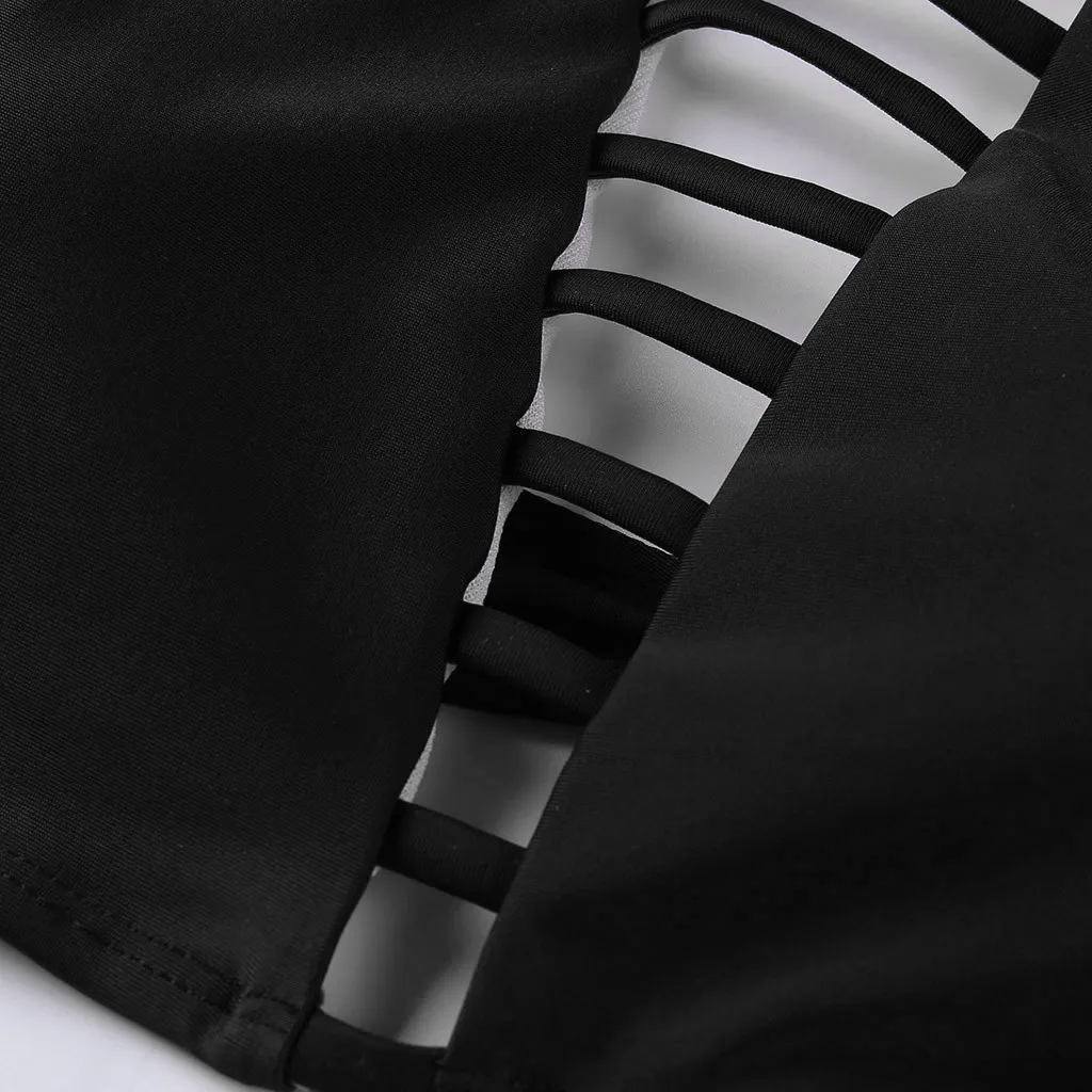 Женский купальник Kancoold открытый бандажный с лямкой на шее комплект бикини пуш-ап