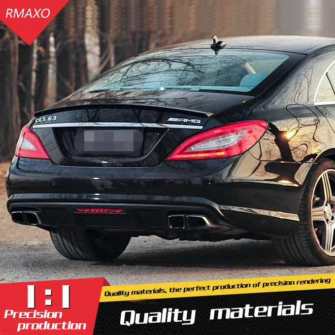 Спойлер для Benz W218 спойлер из АБС-материала заднего крыла автомобиля праймер CLS300