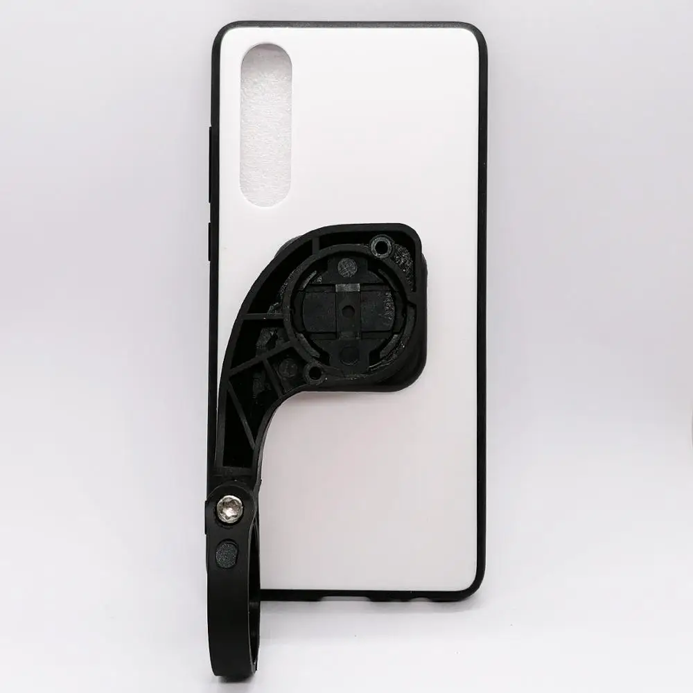 for huawei p10 p20 p30 p30 pro p40 bike mount phone holder with pc tpu case bicycle handlebar mount cell phone holder case free global shipping