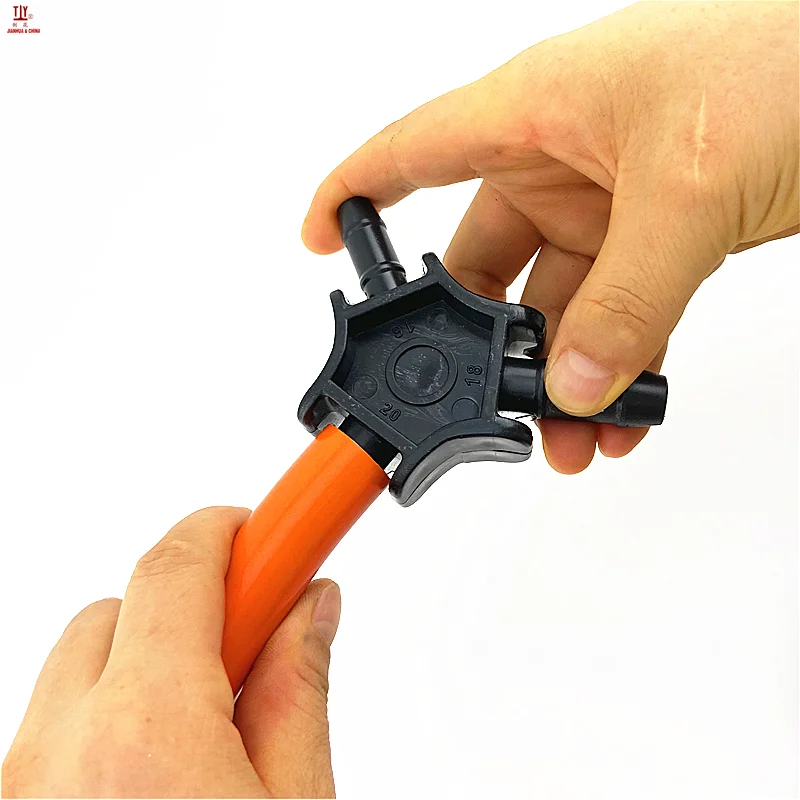 Tubing Hand Reamer Cutter For 16mm 18mm 20mm 26mm 32mm Plumbing Pex-Al-Pex Pipe Reaming and Chamfer Tool | Инструменты