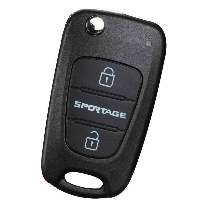 Складной Корпус ключа дистанционного управления для Hyundai 3 кнопки сменный корпус