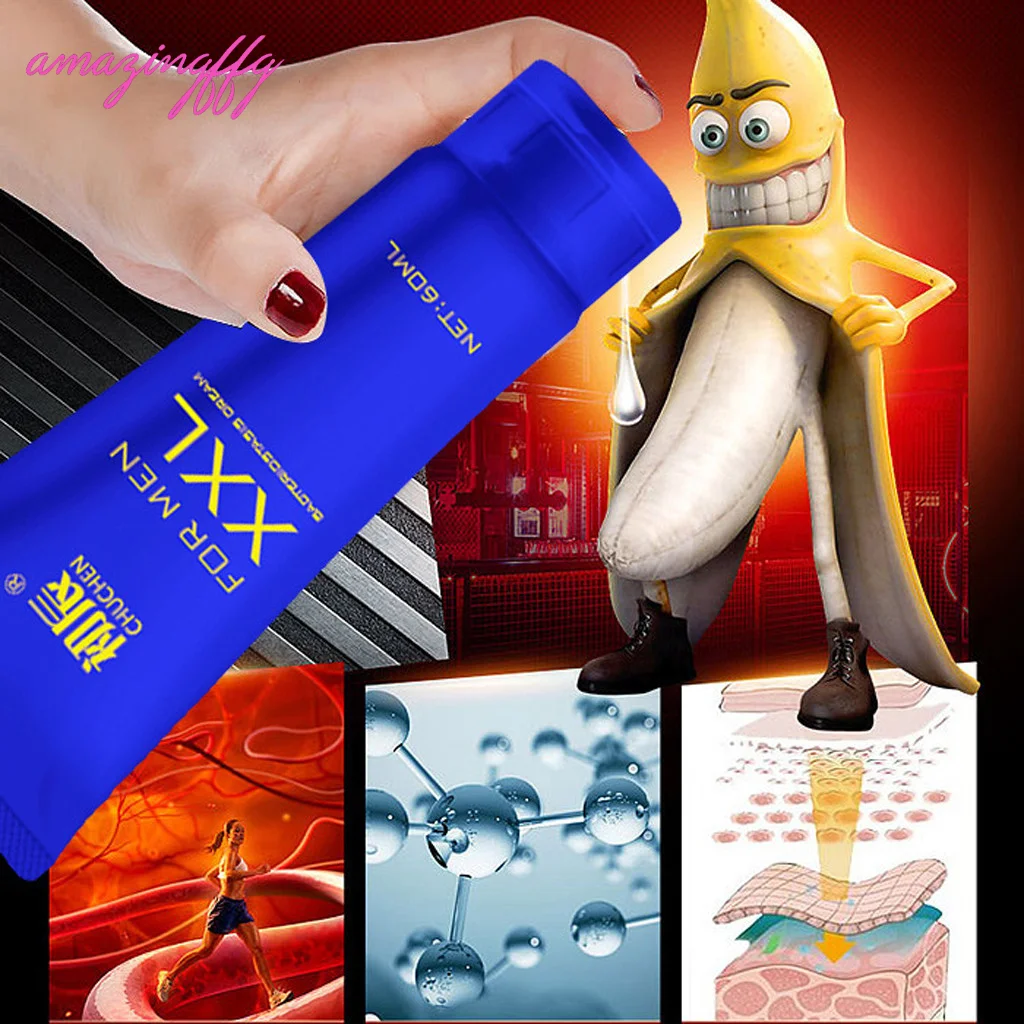 Мужской утолщенный Массажный гель крем для пениса эфирное масло забавные товары