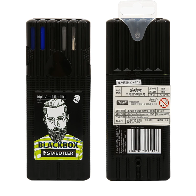 6 шт. набор многофункциональных ручек STAEDTLER Triplus Mobile Office 34 SB6|staedtler triplus|fineliner penpen set |