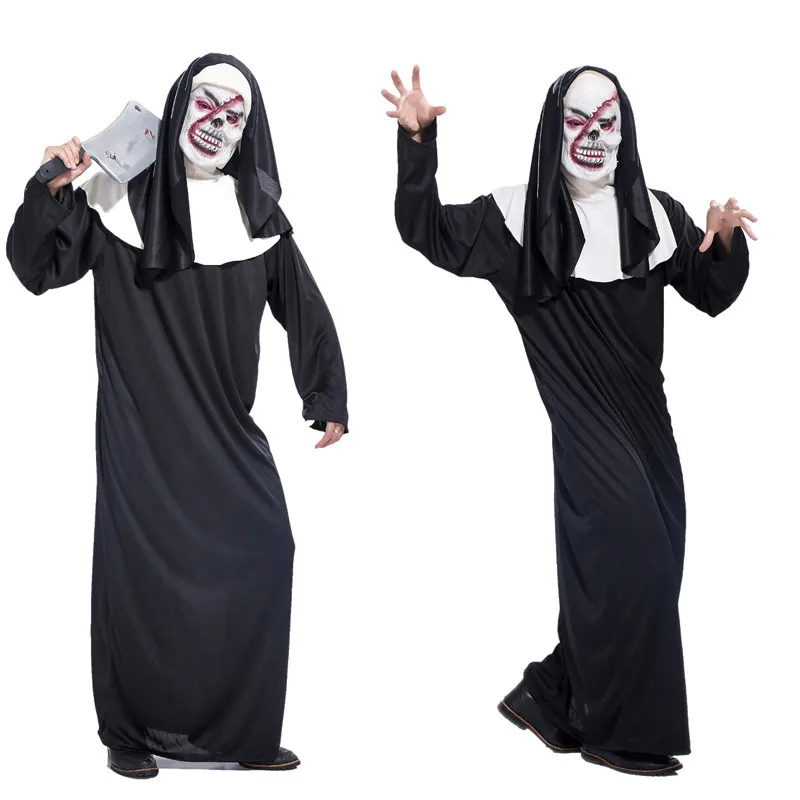 Хэллоуин Карнавальная одежда смерть Мрачный Жнец костюм вечерние с Screepy