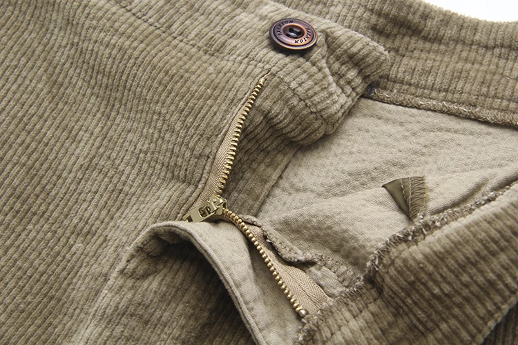 

Plus Size Women's Corduroy Pants Solid Elastic Waist Simple Elegant Officewear Long Pants