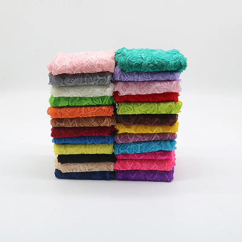 Эластичная кружевная лента для шитья обрезанная тесьма в деревенском стиле