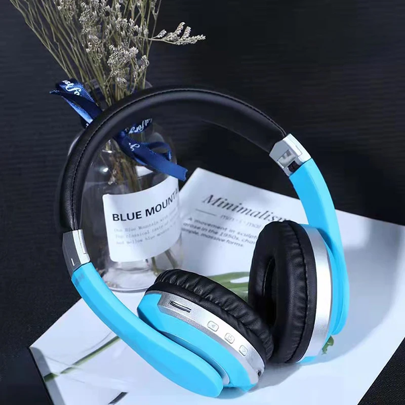 HD Stereo Headphone Bluetooth 5.0 Music Sports Headset Support SD Card with Mic for XiaoMi iPhone Sumsamg Tablet Trend Earphones |