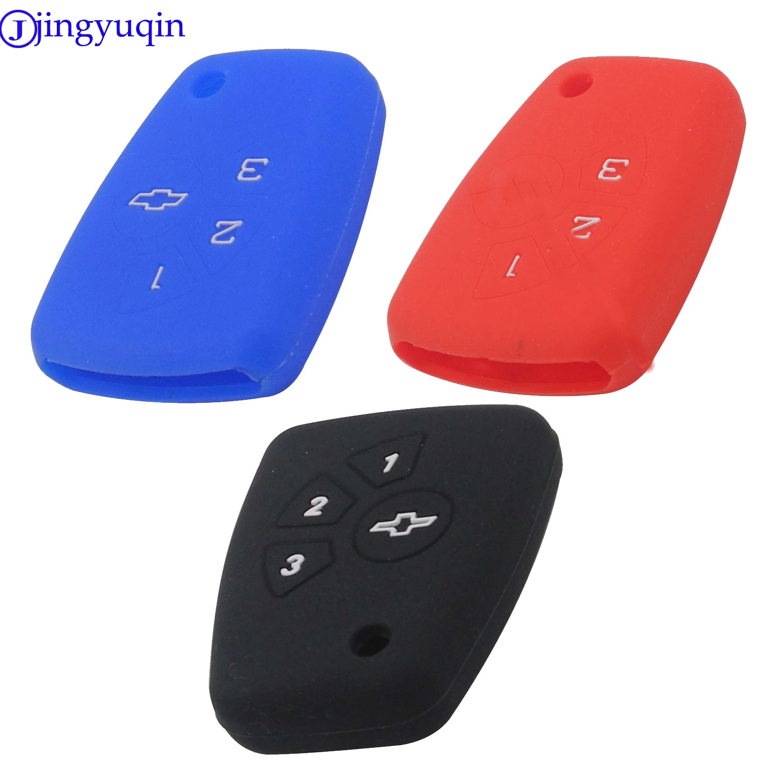 Новый дистанционный ключ брелок от машины jingyuqin силиконовый чехол защитный для