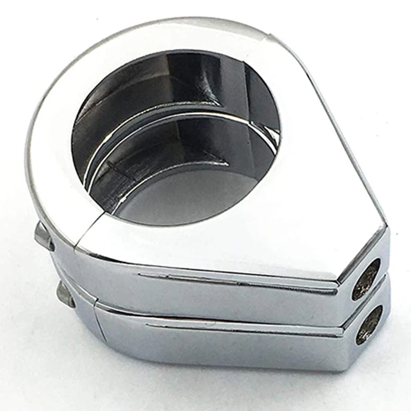 

Motorcycle Fork Clamp Turn Signal Clamps for Softail Mount Bracket 39mm Fork Chrome