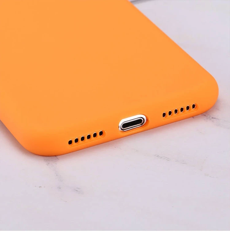 Силиконовый чехол для iPhone 11 Pro Max, чехол из мягкого ТПУ, матовый цветной чехол для телефона s, чехол для iPhone 6 7 8 Plus 6S XS Max XR X Etui