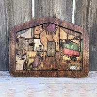 wooden jesus puzzles nativity puzzle with wood burned design jigsaw puzzle game for adults and kids home decoration accessories