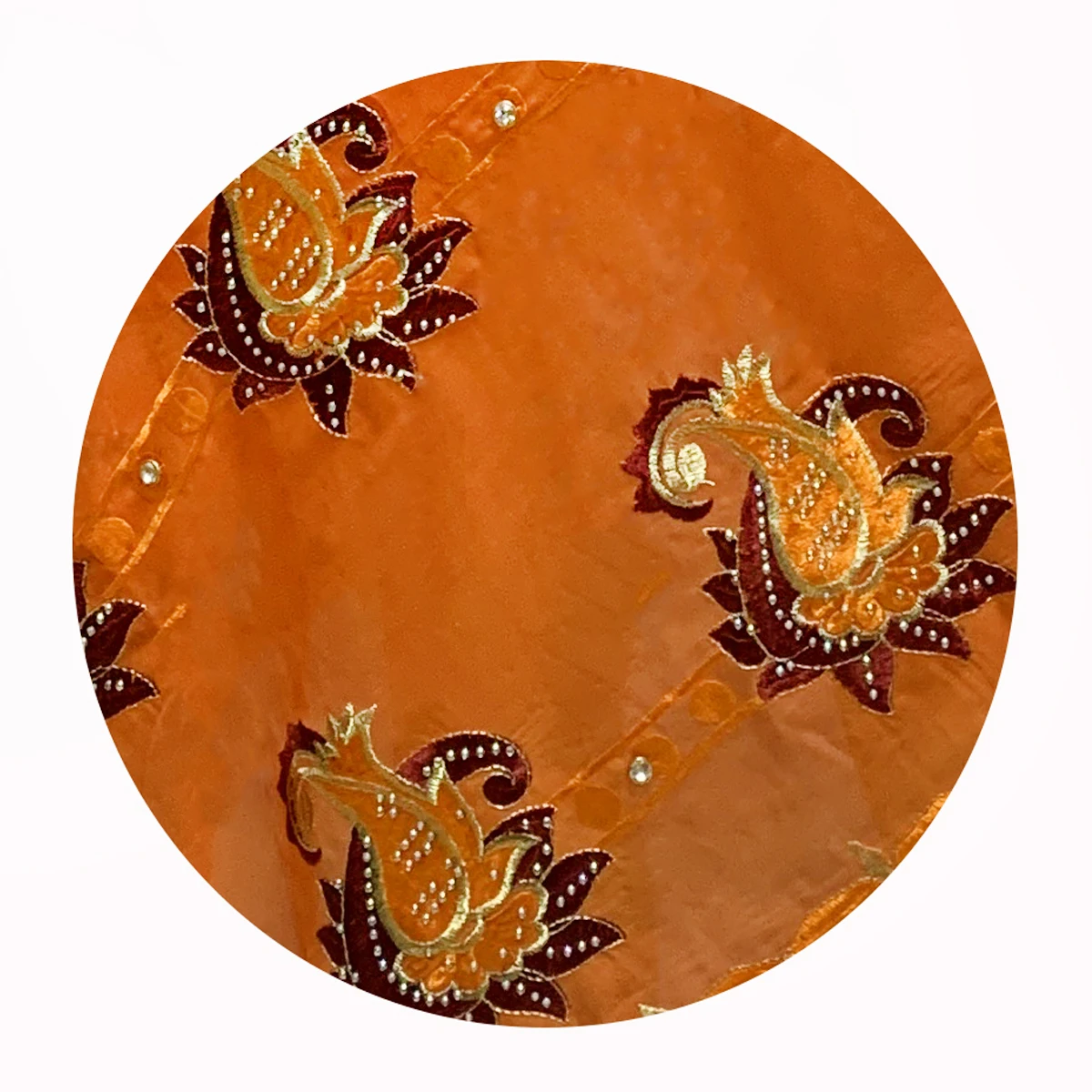 Новый стиль африканские женские шарфы мусульманская вышивка тяжелый хлопковый