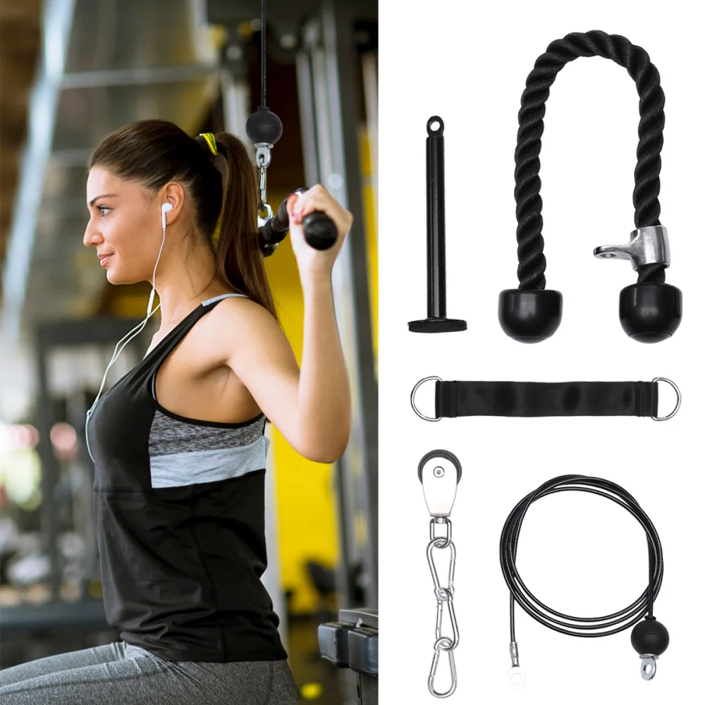 

1 Set Easy to Assemble Pulley System Training Arm Fitness Equipment Tool
