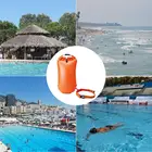 Уличная Водонепроницаемая надувная подушка, буй для плавания и дрифтинга, буксировочная плавающая сумка для хранения Каяка, сигнальный поплавок для дрифтинга, 15 л