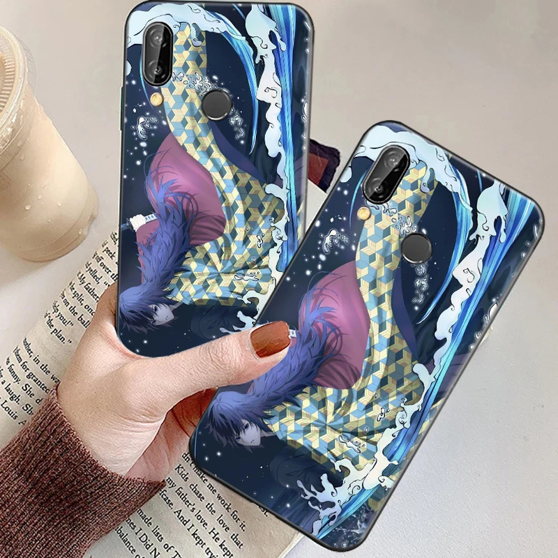

Hot Anime Demon Slayer Phone Case For Huawei P30 Lite P30 P30 Pro P40 P40 Lite P40 Pro P40 Pro PlusKamado Nezuko Soft TPU Fundas