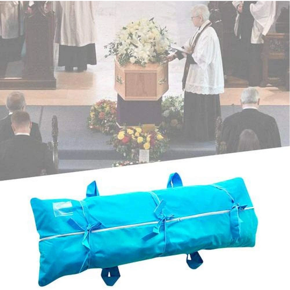 

10 PCS Hospital Filling Body Bag Dead Body Bag Waterproof Morgue Transportation Dead Cadaver Bags virus Isolation Bags 80*210cm
