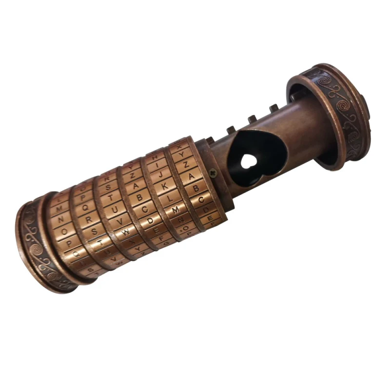 Подарок на день Святого Валентина цилиндр с замком да Винчи креативный