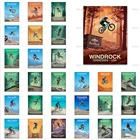 Постер на горную велосипедную тропу, Декор для дома, холст для энтузиастов, настенные художественные принты, украшение для гостиной, уникальный подарок