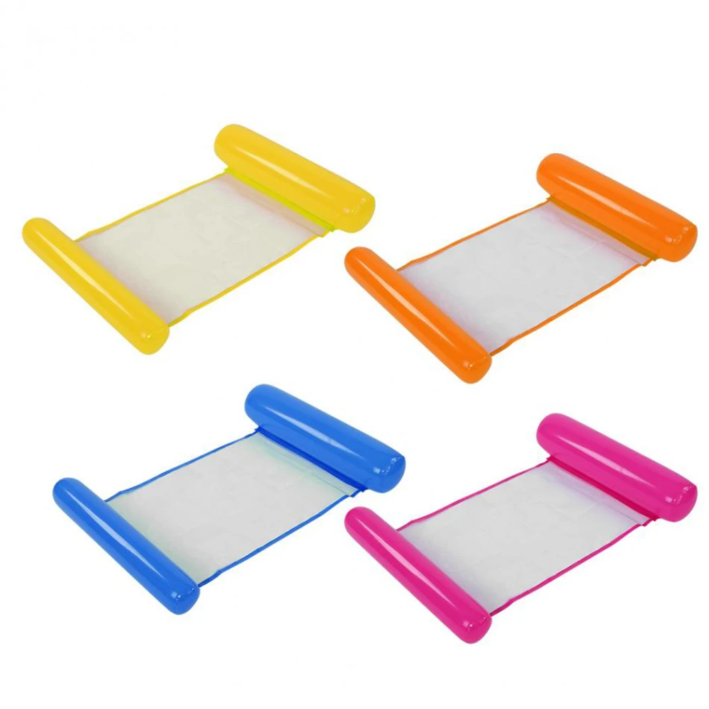 Надувная плавающая кровать водяной гамак плавательный бассейн Плавающий Матрас